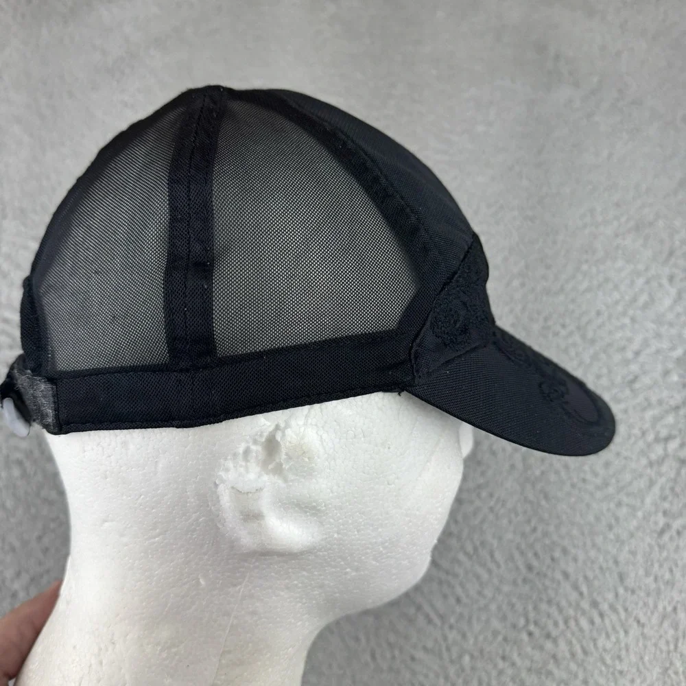Nike Tailwind Dri-Fit Black Paisley Embroidered Vintage Running‎ Hat 234406 Y2k